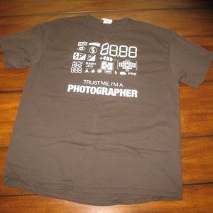 NEW Delta Pro Weight Photographer T-Shirt L B3
